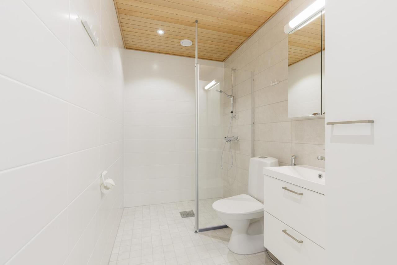 קאלאיוקי Marina Chalets Studios By Hiekka Booking - Sisaeltaeae Liinavaatteet Ja Loppusiivouksen מראה חיצוני תמונה